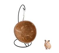 Generisch - Nicho colgante para roedores - Hamaca de madera tropical - Nido de fibras naturales - Hogar - Decoración del hogar - Suministros para mascotas - Hamster Gerbille - Jaula de ratón