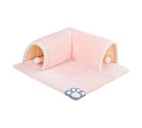 Generisch Nido para gatos todo el año, permeable al aire, nuevo modelo, cojín para gatos, túnel, dormir, laberinto, paso, artículo para mascotas