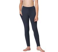 Generisch Niñas Deportes Leggings Bailar Correr Yoga Pantalones Entrenamiento Activo Danza Medias Con Fútbol Pantalones Niñas, marine, 6-7 años
