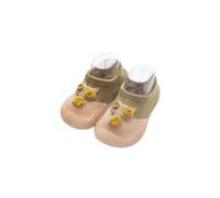 Generisch Niños Bebé Comics Zapatos Casuales Gatos Caminantes en el interior primeros calcetines elásticos zapatos de bebé zapatillas de deporte mujer 35, Verde militar., 26 EU
