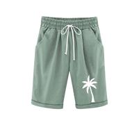 Generisch Niños Niños Niñas Carta Casual Impreso Cintura Elástica Pantalones Casual Pantalones De Montar Con Bolsillo, verde, 5-6 años