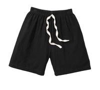 Generisch Niños Slip Niños Ropa de Verano Pantalones Niños Elásticos Pantalones Cortos Casual Niñas Niños Niños Pantalones Cortos Negro Niño, Negro , 8-10 años