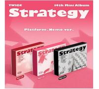 Generisch No Audio CD) Twice Strategy [Platform Nemo ver.] 14th Mini Album (Step 2 ver.) + Tarjetas fotográficas Extrta