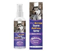 Generisch No masticar spray | 100 ml - Aerosol amargo | Spray de entrenamiento | Botella de entrenamiento de comportamiento | Para cuidado de estilo de vida, hogar, rutina de comportamiento, higiene