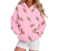 Generisch No te preocupes, no es mi sangre, sudadera con capucha de Halloween para mujer, primavera, elegante, Rosa., S