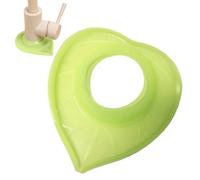 Generisch No tocar el fregadero - 10x14 cm Paraspruzzi Trusted Tap | Destiny Water falló el fracaso en forma de un corazón práctico y decorativo