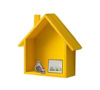 Generisch Nostálgica decoración de pared pequeña casa - diseño minimalista estante de pared organizador de paredes de decoración del hogar - Pequeño montado para habitación de los niños, guardería y