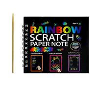 Generisch Notas para rascar, juego de notas para colorear libro de dibujo con bolígrafo, para estudiantes, niños, niñas, guardería, avión, aula, hogar, sala de juegos, de día de los niños