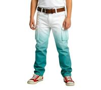Generisch Novedades 2026 Pantalones cargo al aire libre para niños, pantalones de senderismo para, adolescentes adolescentes, pantalones deportivos de jogging, ropa casual, ropa de calle, verde, 13-14