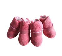 Generisch Novedades Botas de invierno para gatos pequeños: zapatillas acogedoras con - Botas cálidas para gatos pequeños sobre asfalto frío al caminar al aire libre (A, 5,4 x 4 x 4 cm)
