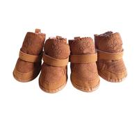 Generisch Novedades Botas de invierno para gatos pequeños: zapatillas acogedoras con - Botas cálidas para gatos pequeños sobre asfalto frío al caminar al aire libre (A, 4,3 x 3,2 x 3..2 cm)