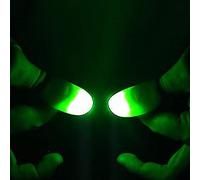 Generisch Novedades Iluminar Dedos Parpadeantes Dedos Novedad Divertido Juego (Verde, Talla Única)