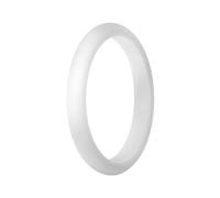 Generisch O Anillos Juego de Juntas Sanitarias Hombres y Mujeres, Anillo de Silicona, Anillo Pareja Anillos Back Anillos Diferentes Tamaños (Blanco, D)
