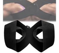 Generisch OLITE Fitness Correas de hombro pesado, correas abiertas de apoyo para los hombros, soporte de espalda recta, ayuda para press de banco, cinturón de soporte lumbar, corrector de postura