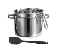Generisch Olla para derretir chocolate - Accesorios para fondue - Cacerola de queso | Para cocina, hogar, restaurante, chocolate, postre, queso, mantequilla, culinario