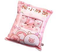 Generisch Oreiller en Pudding Coussin, sac de primo Doux, Petits animaux en Jeter oreiller, dinosaurio Animal en oreiller drôle Pour Décor de Chambre