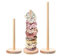 Generisch Organizador de accesorios para el pelo, 3 piezas, soporte de | Organizador de gomas para el pelo para niñas, armario, oficina, hogar, niña, mujer, salón, dormitorio, cuarto de baño