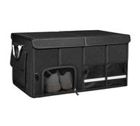 Generisch Organizador de barco para coche, plegable de gran capacidad, caja de almacenamiento con compartimentos múltiples, organizador de maletín portátil para SUV, camión, limusina, carga, alimentos