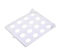Generisch Organizador de camisetas apilable blanco para guardar camisas en armarios, estanterías, apilador de camisas plegable con diseño transpirable antiarrugas para textiles del hogar (WH1, talla