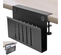 Generisch Organizador de escritorio Under Desk Storage Steel Hanging Holder for Office and Home - No Drill Design