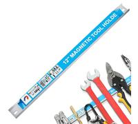 Generisch Organizador de herramientas magnéticas, barra magnética de 24 pulgadas, soporte para herramientas de metal, organizador de montaje en pared resistente, duradero, 61 cm, diseño de metal