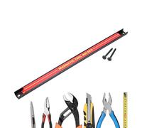 Generisch Organizador de herramientas magnéticas, estante de gran capacidad, 8 pulgadas/20,32 cm, herramienta de metal para taller de garaje, almacenamiento de ahorro de espacio para reparación de