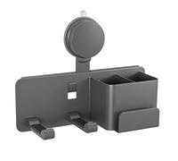 Generisch Organizador de peinado, montaje en pared, soporte para rizador, para perfume, peine de dientes, pasta de dientes, afeitadora, ducha, baño, casa, salón, apartamento, dormitorio universitario