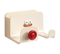 Generisch Organizador de perchas para secador de pelo, soporte de pared, soporte para secador de pelo, con compartimentos de almacenamiento, organizador de almacenamiento multiusos para hotel, baño,