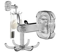 Generisch Organizador de seis ganchos de garra, ganchos de pared giratorios de 360 grados, gancho de toalla giratorio de 360 grados con 6 garras, organizador de ducha, accesorios de cocina