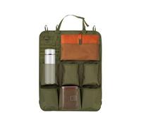 Generisch Organizador para el asiento trasero del coche | Organizador de respaldo - 900D Oxford protección de pisada con 8 bolsillos para organización del vehículo, comodidad de los pasajeros y niños