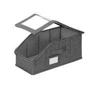 Generisch Organizzatore Cappelli Baseball - 2 Pezzi Impilabile Grande, Scatola Porta Cappelli Per Armadio E Guardaroba, Contenitore Multiuso Per Giocattoli, Vestiti, Libri E Coperte Casa E Camera Da