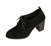 Generisch Oxford Zapatos para mujer, traje, zapatos de barco, elegantes, vintage, de piel, con cordones, para negocios, para traje regional, zapatos de charol, zapatos de vela, zapatos individuales
