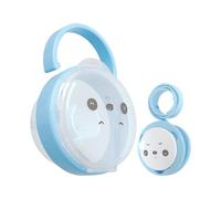 Generisch Pacifier Holder, Panda Pattern Pacifier Container Dust Box, 9.84x2.76 inches, Compact Travel Case, Hygienic Storage Diaper Bag, Stroller Accessory for Boys and Girls, azul, Siehe