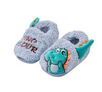 Generisch Pack de 22 zapatillas de deporte con diseño de dinosaurio con pequeñas zapatillas cálidas para bebé, azul, 0-12 meses