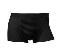 Generisch Pack de 3 calzoncillos tipo bóxer para hombre, delgados, sedosos, de seda de hielo, elásticos, transpirables, estilo de verano, calzoncillos tipo bóxer para hombre, cómodos, ropa interior