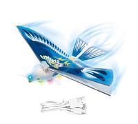 Generisch Pájaro mecánico, Figura Animal Realista como Juguete, pájaro para niños | para niños, Adolescentes y familias, Juegos al Aire Libre