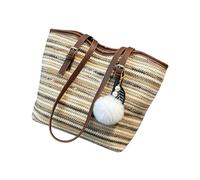 Generisch Pajita Shopper - Bolso de mano de | Bolso de hombro - para mujeres, mujeres, niñas, madres, viajeros junto a la piscina al ir de compras en picnics en conciertos de vacaciones