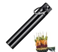 Generisch Palillo de Bolsillo, palillo de Dientes, Estuche de Viaje | de Aluminio de aleación de Aluminio Dispensador de contenedores - Elegante Pickel - Cubo dispensador - Maleta para