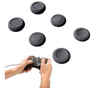 Generisch Palillos para el pulgar - Fundas resistentes a la suciedad, 6 unidades, joystick analógico, para jugadores y jugadoras para casa, viajes en la vida cotidiana