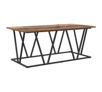 Generisch Pangshiyuan jiangboyue-869712 - Mesa de centro de madera recuperada (100 x 50 x 40 cm, madera de ingeniería)