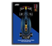 Generisch Pantalla de pared para Lego Technic Oracle Red Bull Racing RB20, montaje de pared para modelo 42206, ahorro de espacio, fácil montaje, decoración creativa del hogar