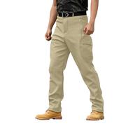 Generisch Pantalones cargo para hombre invierno: pantalones tácticos forrados de forro polar pantalones de trabajo de pierna recta pantalones de trabajo cálidos pantalones de campo resistentes a la