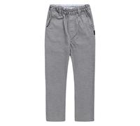 Generisch Pantalones chinos clásicos británicos caqui de pierna recta estilo académico formal pantalones versátiles para niños para uso diario ocio actividades al aire libre, gris, 3-4 años