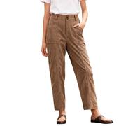 Generisch Pantalones clásicos de pana con pierna recta para mujer como pantalones versátiles de ocio con corte cómodo, ajuste fluido, ideal para el día a día, BW2, XXL