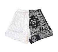 Generisch Pantalones cortos casuales para hombre para el verano, transpirables cómodos para el día a día, aventuras al aire libre, actividades de playa, diseño de impresión elegante, perfecto para un