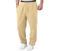 Generisch Pantalones de chándal informales para niños, niños y niñas, pantalones de chándal suaves y cómodos para el día a día, edades 5 - 14, ajuste holgado, cintura elástica, tejido transpirable