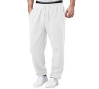 Generisch Pantalones de chándal informales para niños, niños y niñas, pantalones de chándal suaves y cómodos para el día a día, edades 5 - 14, ajuste holgado, cintura elástica, tejido transpirable