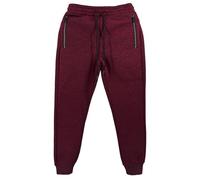 Generisch Pantalones de chándal para hombre de primavera y otoño, pantalones deportivos de moda, pantalones casuales al aire libre, pantalones grises para hombre, Vino, 3XL