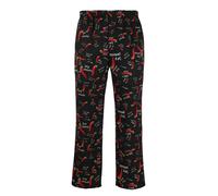 Generisch Pantalones de cocinero para hombre, a rayas, con estampado de pimienta, pantalones de cocinero de gran tamaño, elásticos, cintura elástica, pantalones de cocina, pantalones de hotel, cómodos