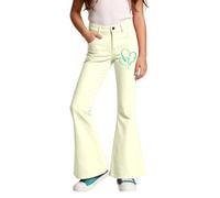 Generisch Pantalones de girasol para niños ligeros y divertidos para comodidad diaria, ropa diaria con forma de percusión, ideal para la escuela, el tiempo libre, material transpirable, fácil de